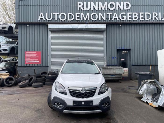 Opel Mokka/Mokka X 1.4 Turbo 16V 4x2 Sloopvoertuig (2015, Wit)