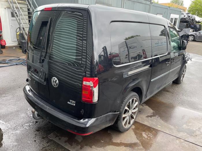Volkswagen Caddy IV 2.0 TDI 102 Sloopvoertuig (2016, Donker, Zwart)