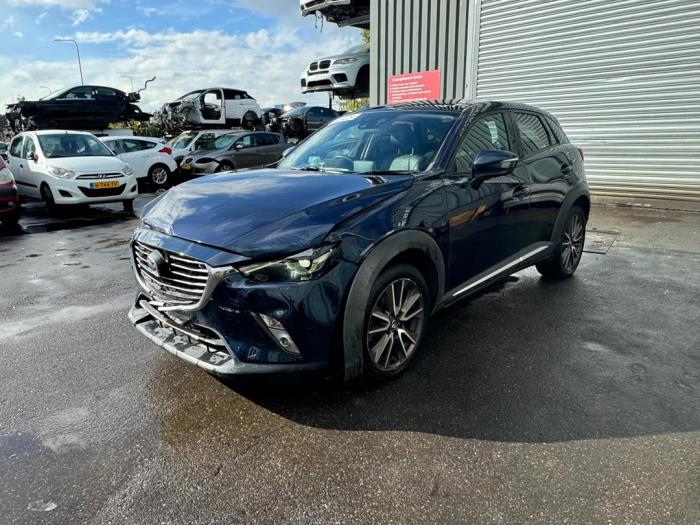 Mazda CX-3 2.0 SkyActiv-G 120 Sloopvoertuig (2017, Blauw)