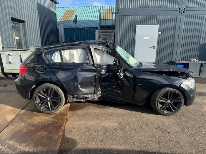 BMW 1 serie 114i 1.6 16V Sloopvoertuig (2014, Zwart)