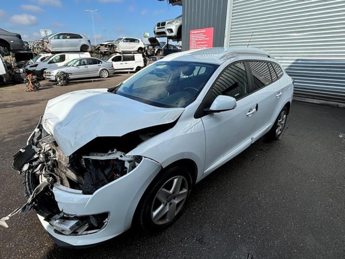 Renault Megane III Grandtour 1.5 dCi 110 Sloopvoertuig (2016, Wit)