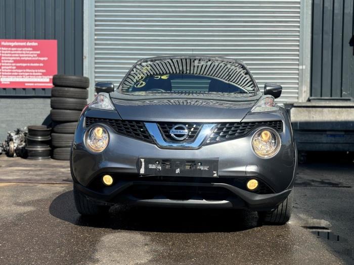 Nissan Juke 1.2 DIG-T 16V Sloopvoertuig (2016, Donker, Zilvergrijs, Muisgrijs)