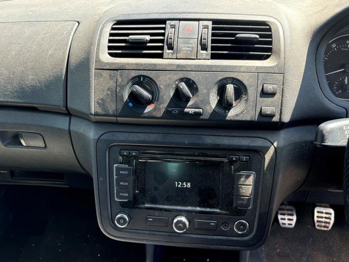 Skoda Fabia II 1.2 TSI Sloopvoertuig (2014, Zwart)