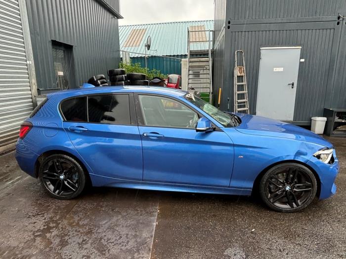 BMW 1 serie 116d 1.5 12V TwinPower Sloopvoertuig (2016, Metallic, Blauw)