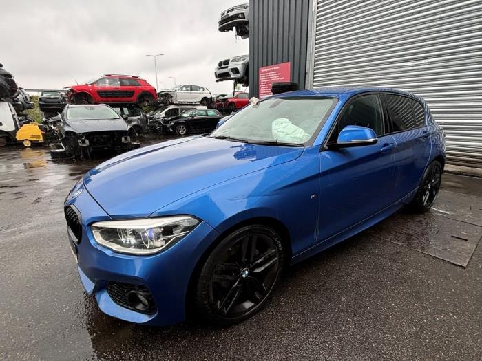 BMW 1 serie 116d 1.5 12V TwinPower Sloopvoertuig (2016, Metallic, Blauw)