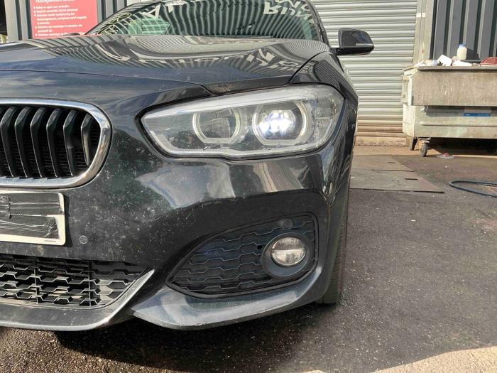 BMW 1 serie 116d 1.5 12V TwinPower Sloopvoertuig (2016, Metallic, Zwart)