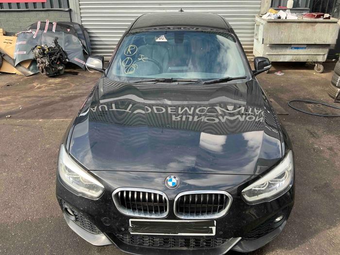 BMW 1 serie 116d 1.5 12V TwinPower Sloopvoertuig (2016, Metallic, Zwart)