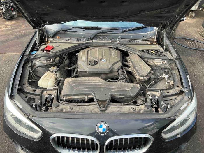 BMW 1 serie 116d 1.5 12V TwinPower Sloopvoertuig (2016, Metallic, Zwart)