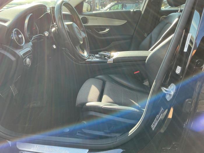 Mercedes C Estate C-180 1.6 16V BlueEfficiency Sloopvoertuig (2017, Metallic, Zwart)