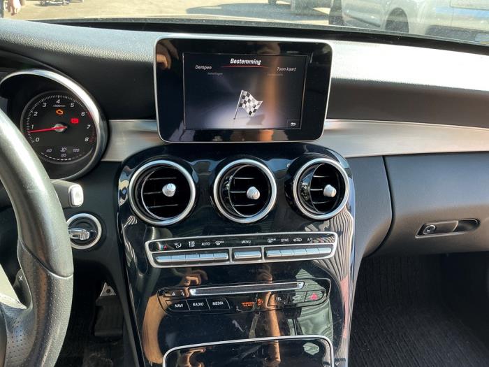 Mercedes C Estate C-180 1.6 16V BlueEfficiency Sloopvoertuig (2017, Metallic, Zwart)