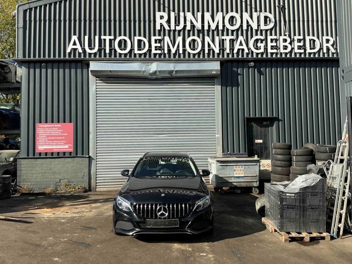 Mercedes C Estate C-180 1.6 16V BlueEfficiency Sloopvoertuig (2017, Metallic, Zwart)