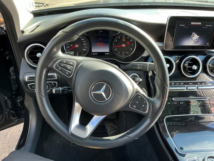 Mercedes C Estate C-180 1.6 16V BlueEfficiency Sloopvoertuig (2017, Metallic, Zwart)