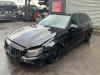 Mercedes C Estate AMG C-63 AMG 4.0 V8 Biturbo Schadevoertuig (2017, Metallic, Zwart)