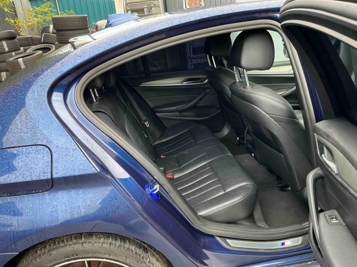 BMW 5 serie 530d 3.0 TwinPower Turbo 24V Sloopvoertuig (2018, Donker, Blauw)