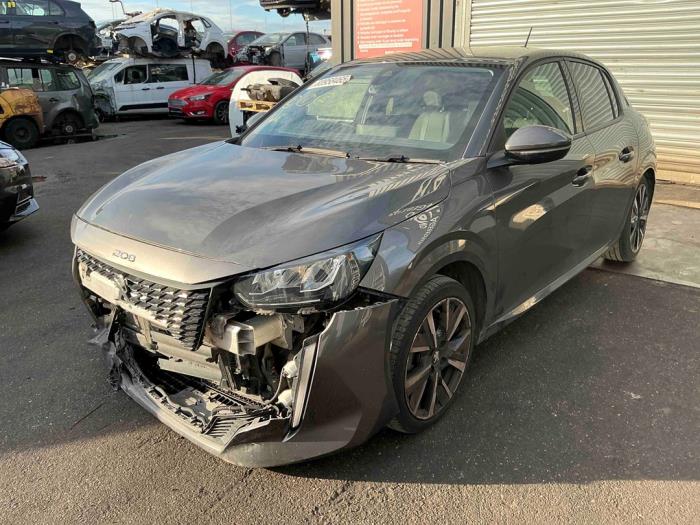 Peugeot 208 II 1.2 Vti 12V PureTech 100 Sloopvoertuig (2020, Donker, Zilvergrijs, Muisgrijs)