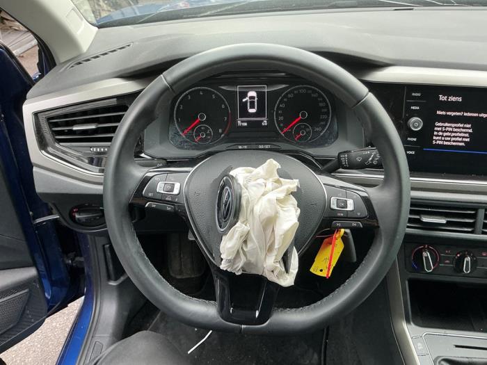 Volkswagen Polo VI 1.0 TSI 12V Sloopvoertuig (2021, Donker, Blauw)
