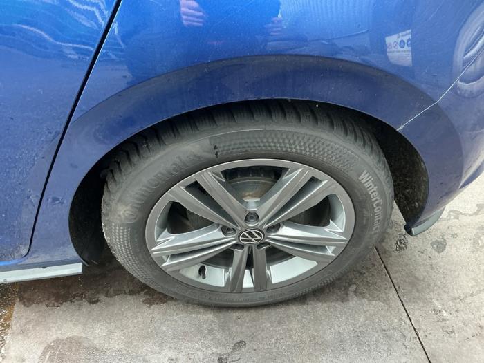 Volkswagen Polo VI 1.0 TSI 12V Sloopvoertuig (2021, Donker, Blauw)