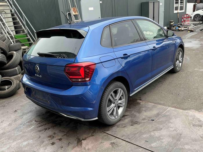 Volkswagen Polo VI 1.0 TSI 12V Sloopvoertuig (2021, Donker, Blauw)