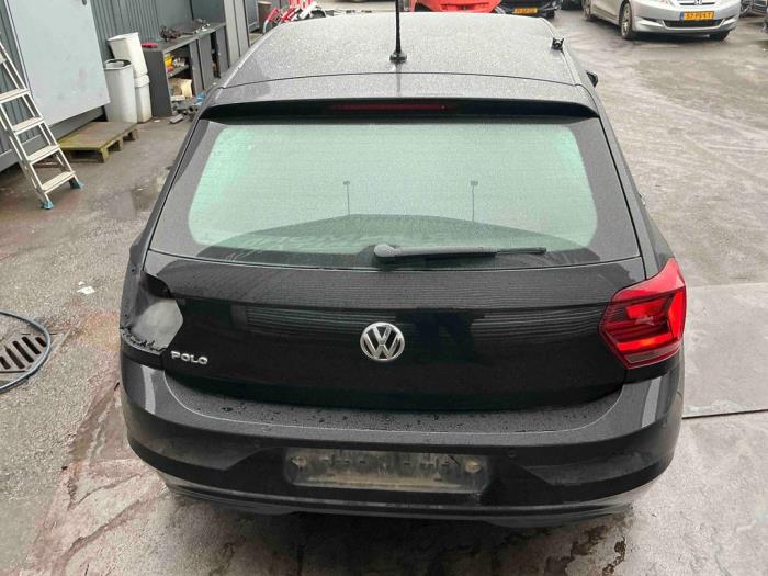 Volkswagen Polo VI 1.0 TSI 12V Sloopvoertuig (2018, Metallic, Donker, Zwart)