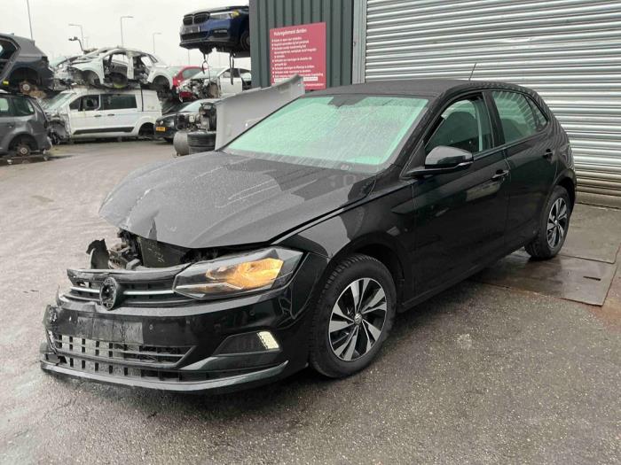 Volkswagen Polo VI 1.0 TSI 12V Sloopvoertuig (2018, Metallic, Donker, Zwart)