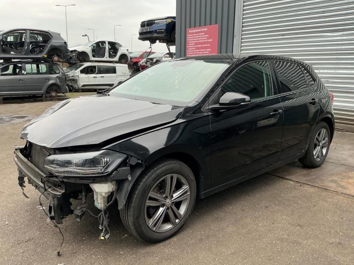 Volkswagen Polo VI 1.6 TDI 16V 95 Sloopvoertuig (2018, Donker, Zwart)