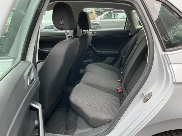 Volkswagen Polo VI 1.0 TSI 12V Sloopvoertuig (2018, Metallic, Wit)