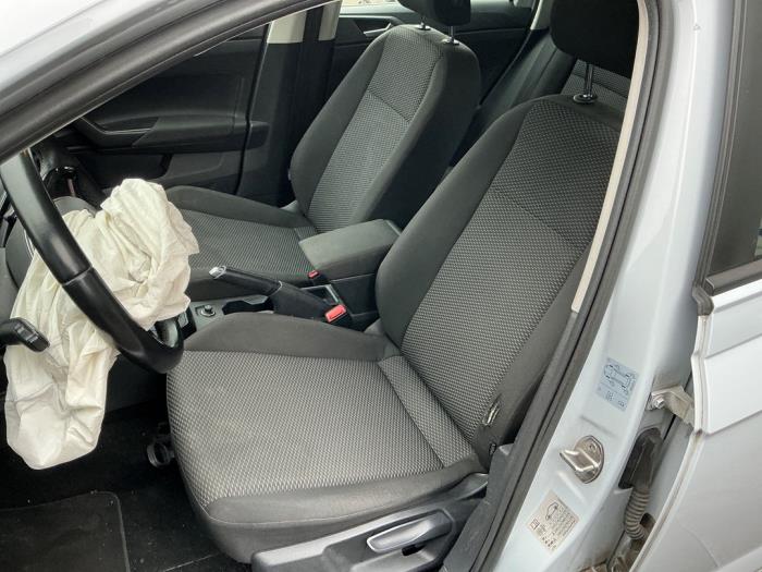 Volkswagen Polo VI 1.0 TSI 12V Sloopvoertuig (2018, Metallic, Wit)