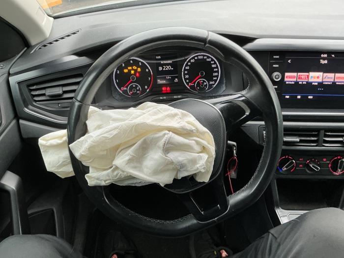 Volkswagen Polo VI 1.0 TSI 12V Sloopvoertuig (2018, Metallic, Wit)