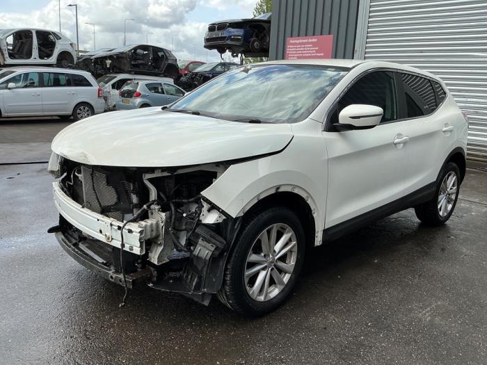 Nissan Qashqai 1.2 DIG-T 16V Sloopvoertuig (2016, Wit)