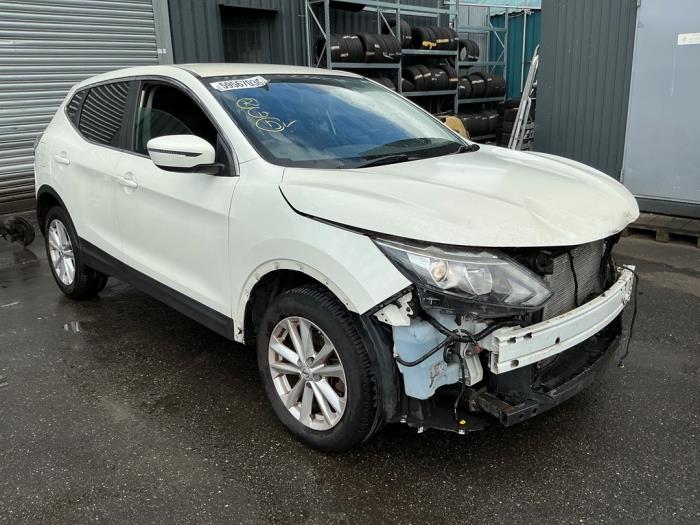 Nissan Qashqai 1.2 DIG-T 16V Sloopvoertuig (2016, Wit)