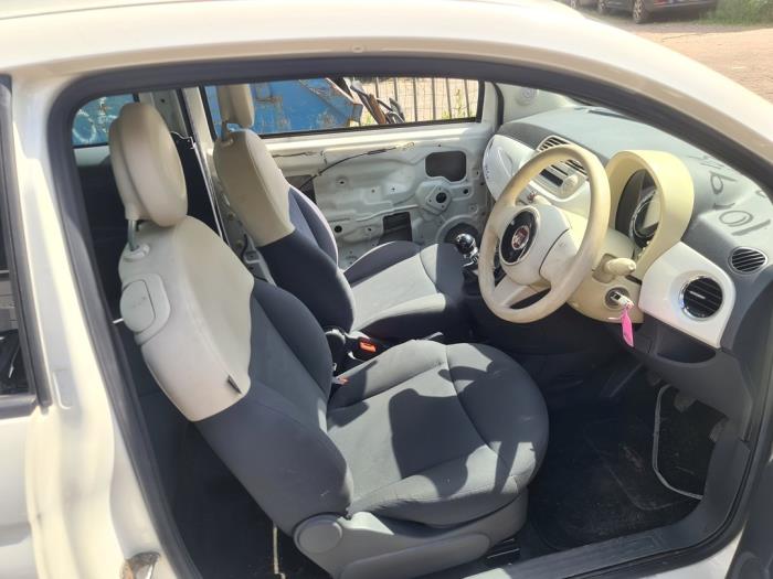 Fiat 500 1.2 Sloopvoertuig (2010, Wit)