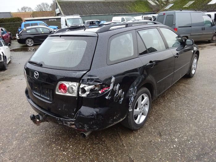 Mazda 6 Sportbreak 1.8i 16V Sloopvoertuig (2004, Zwart)