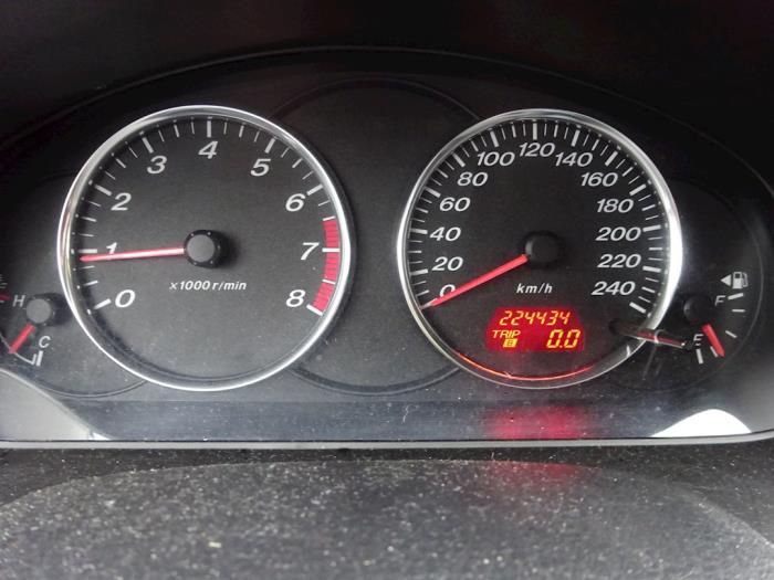 Mazda 6 Sportbreak 1.8i 16V Sloopvoertuig (2004, Zwart)