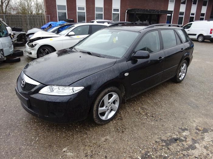 Mazda 6 Sportbreak 1.8i 16V Sloopvoertuig (2004, Zwart)