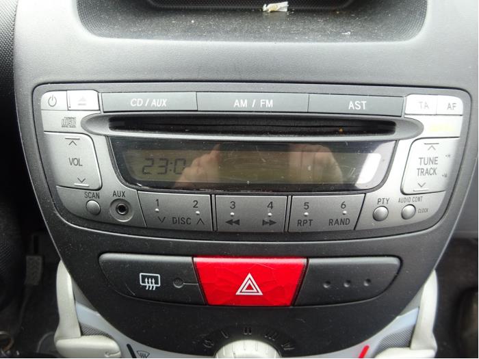 Toyota Aygo 1.0 12V VVT-i Sloopvoertuig (2008, Grijs)