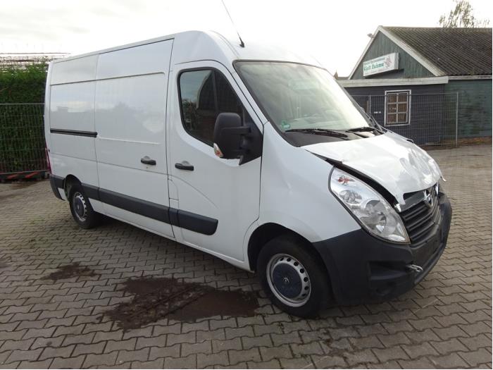 Opel Movano 2.3 CDTi Biturbo 16V FWD Sloopvoertuig (2016, Wit)