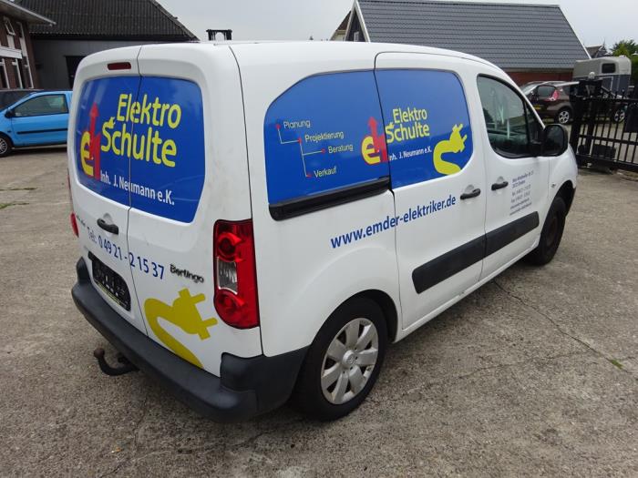 Citroen Berlingo 1.6 Hdi 16V 90 Sloopvoertuig (2009, Wit)