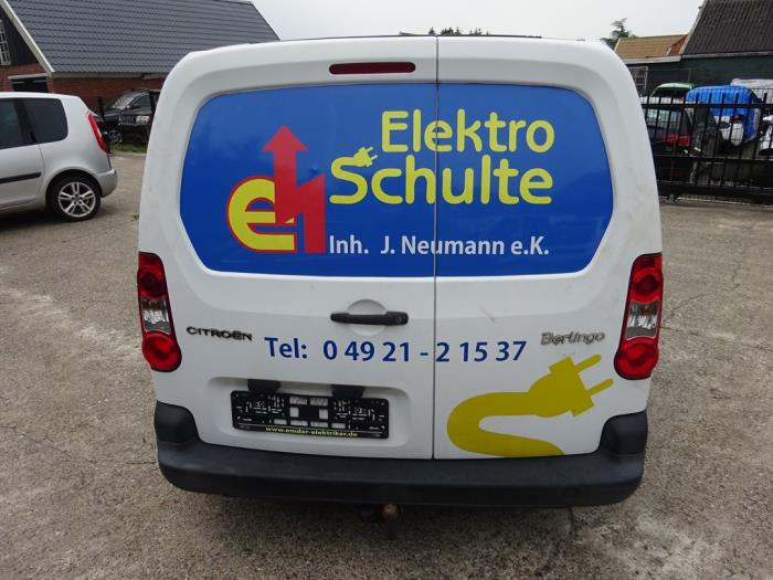 Citroen Berlingo 1.6 Hdi 16V 90 Sloopvoertuig (2009, Wit)