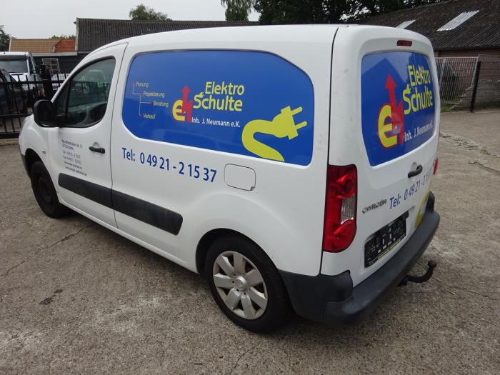 Citroen Berlingo 1.6 Hdi 16V 90 Sloopvoertuig (2009, Wit)