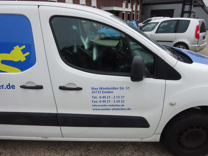 Citroen Berlingo 1.6 Hdi 16V 90 Sloopvoertuig (2009, Wit)