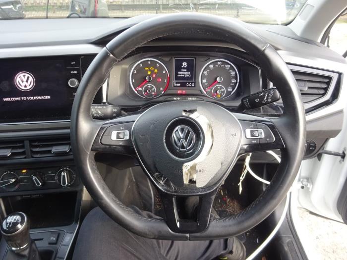 Volkswagen Polo VI 1.0 TSI 12V Sloopvoertuig (2019, Wit)
