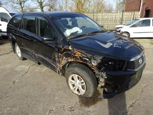 Ssang Yong Actyon Sports II 2.0 Xdi 16V 4WD Sloopvoertuig (2013, Zwart)