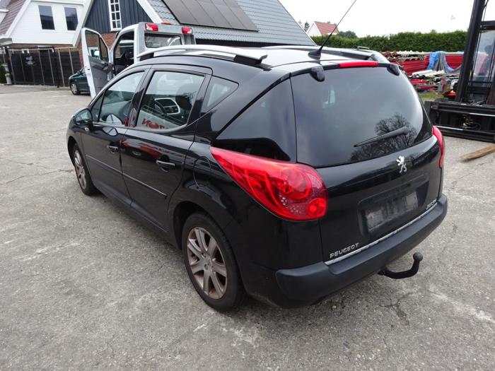 Peugeot 207 SW 1.6 16V Sloopvoertuig (2007, Zwart)