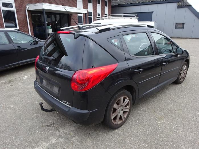 Peugeot 207 SW 1.6 16V Sloopvoertuig (2007, Zwart)