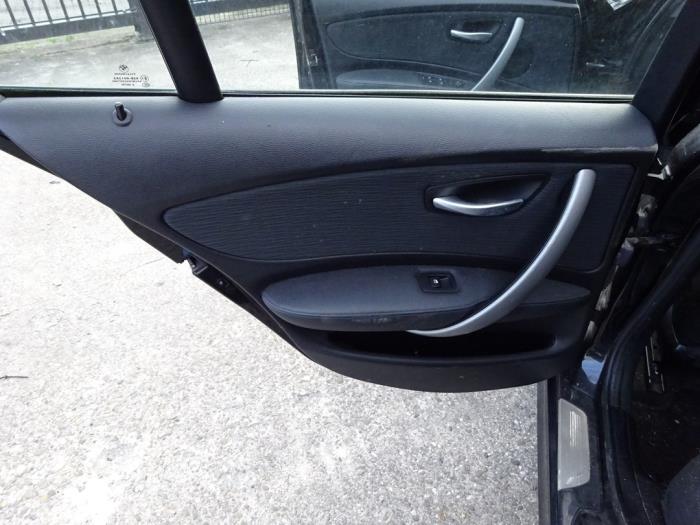 BMW 1 serie 116i 1.6 16V Sloopvoertuig (2007, Zwart)