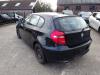 BMW 1 serie 116i 1.6 16V Sloopvoertuig (2007, Zwart)