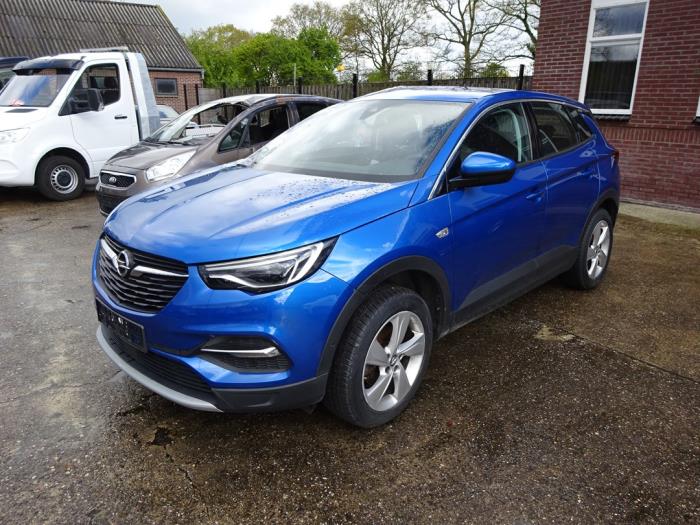 Opel Grandland 1.2 Turbo 12V Sloopvoertuig (2019, Blauw)