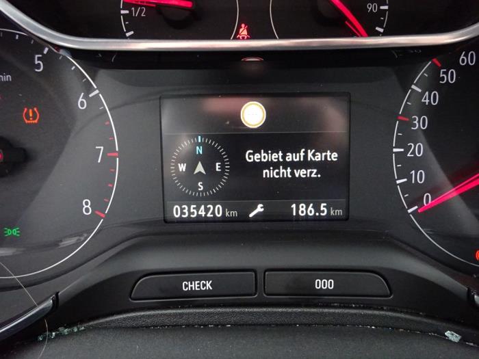 Opel Grandland 1.2 Turbo 12V Sloopvoertuig (2019, Blauw)