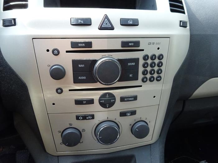 Opel Zafira 1.8 16V Ecotec Sloopvoertuig (2008, Grijs)