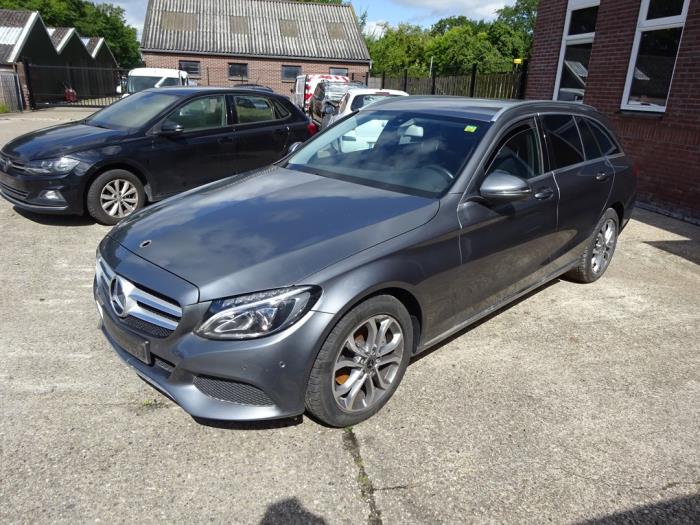 Mercedes C Estate C-180 BlueTEC, C-180 d 1.6 16V Sloopvoertuig (2018, Grijs)